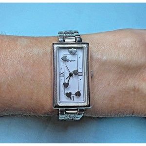 For parts not running Brighton Atlantis Floating Hearts Etched Scrollwork Watch